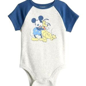 Mickey Mouse & Pluto Onesie